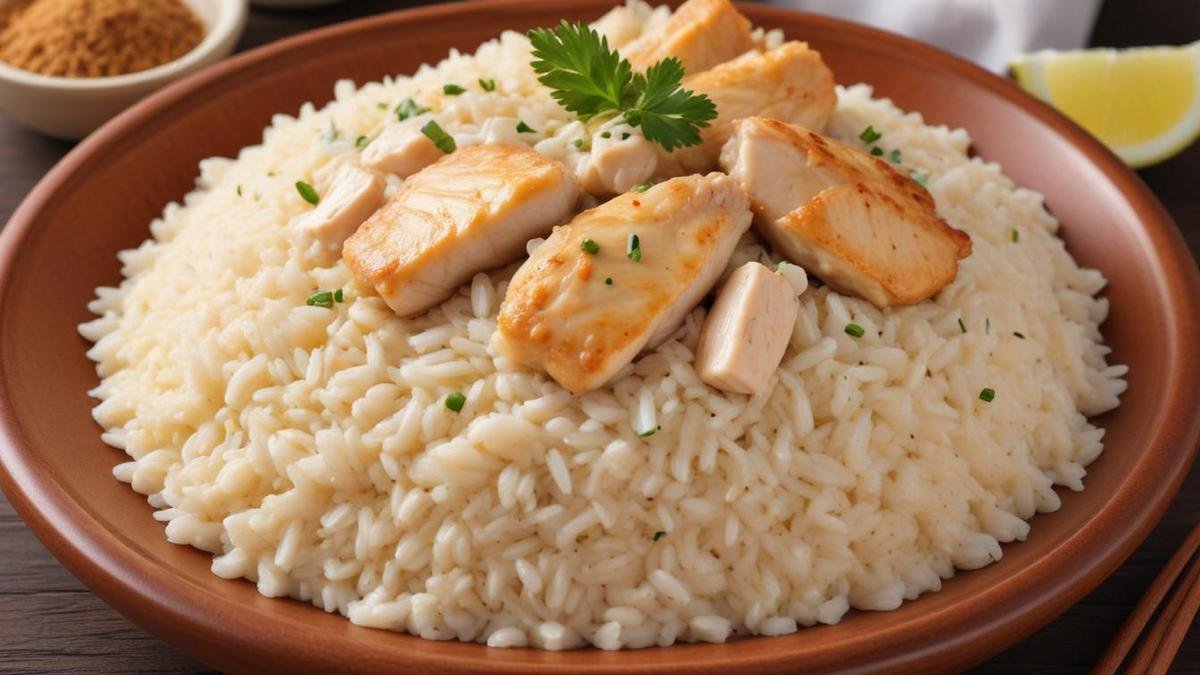 arroz-cremoso-de-frango-light-irresistivelmente-cremoso-e-leve--tudo-na-mesma-panela-preparo-rapidi