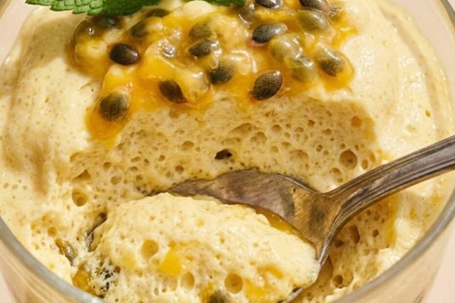 Mousse de Maracujá Fit